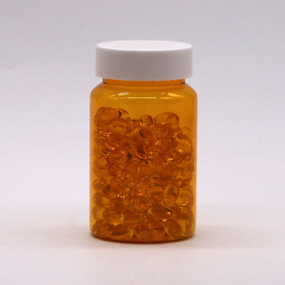 Gratis monsters 150 ml/cc PET Plastic Orange Flasje voor geneesmiddelen Pillen Supplement Flasje