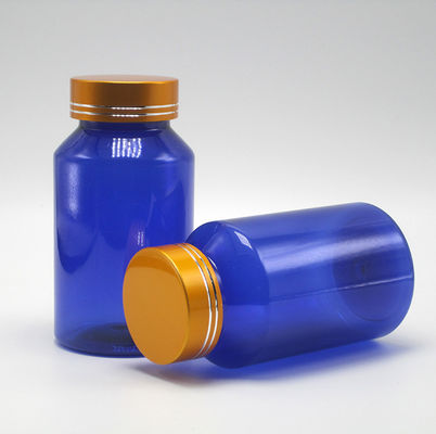 Tabletten/capsules/poeder/pillen PET-fles in aangepaste kleur met materiaal 150 ml/5 oz
