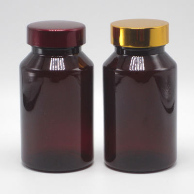 Tabletten/capsules/poeder/pillen PET-fles in aangepaste kleur met materiaal 150 ml/5 oz
