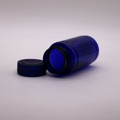 Kinderwaardig Deksel PET Bamboe Vorm Plastic Flasje voor Pillen Capsule Tablet Medicatie Supplement