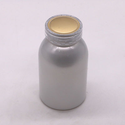 200 ml capsuleflessen met veiligheidsdop en pilcontainers in aangepaste kleur