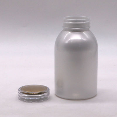 200 ml capsuleflessen met veiligheidsdop en pilcontainers in aangepaste kleur