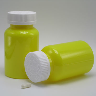 Verscheidene kleuren 300 ml PET-drugkwaliteit lege medische plastic fles voor tablet capsule supplement