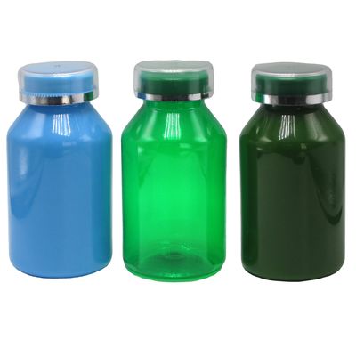 Kinderwaardig deksel PET-pillenvaten 250 ml capaciteit voor apotheek medicijnflessen