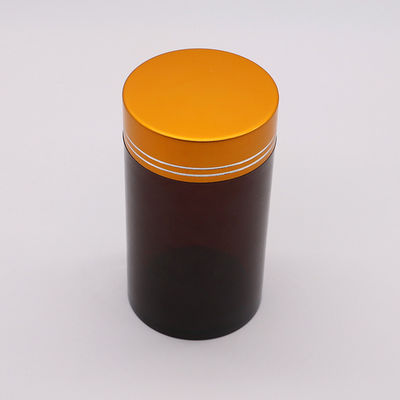 Plastic type PET pot fles voor voedingssupplementen capsules en kruidensupplementen