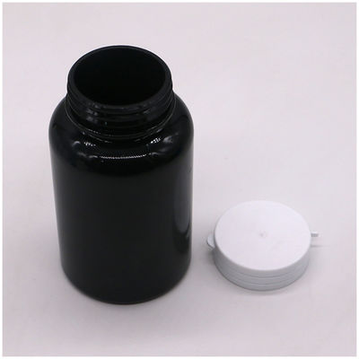 Aanpassen Kleur PET 250 ml Ronde Plastic Flasje voor Medische capsule Container