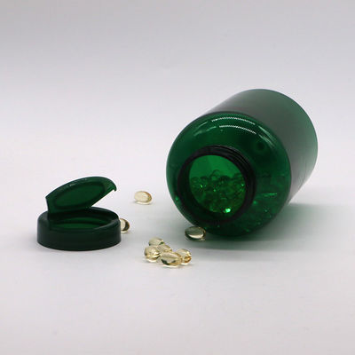 SCREW CAP 350ML PET medische plastic hervulbare fles voor hervulbare geneesmiddelencapsule