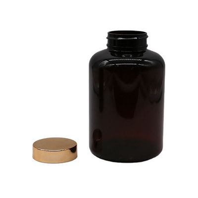 SCREW CAP en op maat gemaakte kleuren etiketten voor 500 ml plastic PET-medicijnvat