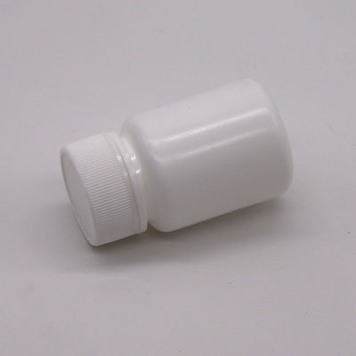30 ml HDPE Draagbare witte plastic poeder medicijnen Pillen Tabletten Flessen Container met kinderbescherming