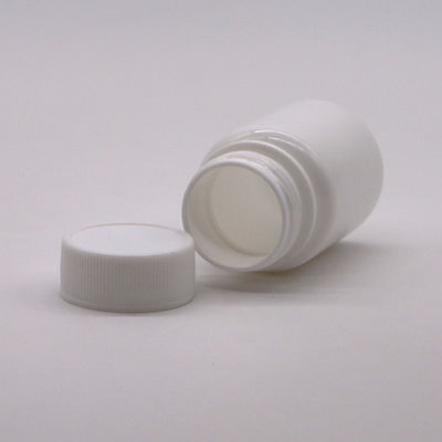 30 ml HDPE Draagbare witte plastic poeder medicijnen Pillen Tabletten Flessen Container met kinderbescherming