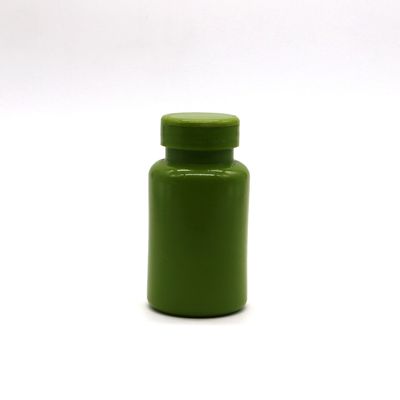 Plastic HDPE fles 150ml 5oz Breed mond leeg capsule containers met Flip Cap