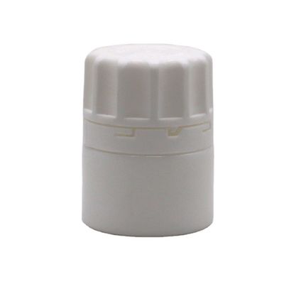 20 ml Wit HDPE Hervulbaar Vaste Geneesmiddelen Capsule Pillen Tablet Plastic Flask Jar voor andere geneesmiddelen