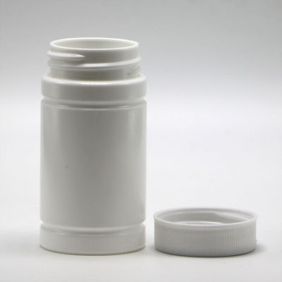 Kinderwaardig dopje 80ML PE Plastic fles voor tablet Schroef dop Afdichting Type Gratis monsters