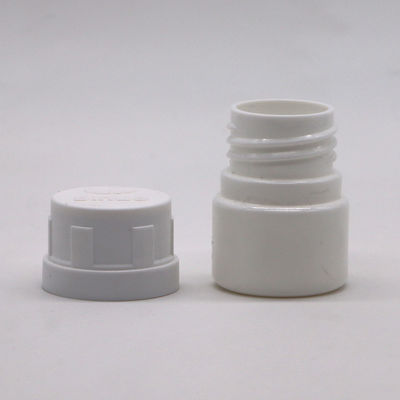 25 ml wit HDPE lege hervulbare vaste geneesmiddelencapsulefles voor chemisch poeder