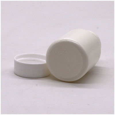 Pillen Capsule Tablet 40CC Fles met schroefdeksel HDPE Materiaal Op maat gedrukt etiket