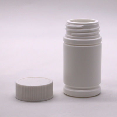 Kleine capaciteit 60 mm HDPE bamboevorm plastic fles met schroefkap en kraag materiaal HDPE