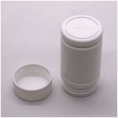 Kleine capaciteit 60 mm HDPE bamboevorm plastic fles met schroefkap en kraag materiaal HDPE