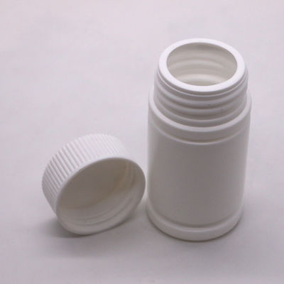Kleine capaciteit 60 mm HDPE bamboevorm plastic fles met schroefkap en kraag materiaal HDPE