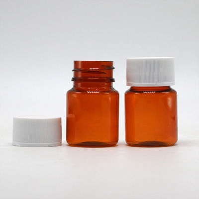 Medische 25 ml PET plastic fles met kinderbeschermingsdeksels en op maat gemaakte kleuropties