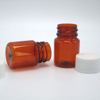 Medische 25 ml PET plastic fles met kinderbeschermingsdeksels en op maat gemaakte kleuropties