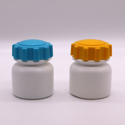 SCREW CAP 100 ml Ronde vorm PE Plastic Flask voor medicijnen Vaste tablet opslag