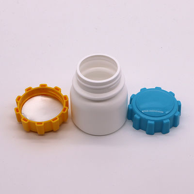 SCREW CAP 100 ml Ronde vorm PE Plastic Flask voor medicijnen Vaste tablet opslag