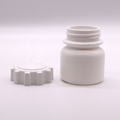 SCREW CAP 100 ml Ronde vorm PE Plastic Flask voor medicijnen Vaste tablet opslag