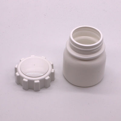 SCREW CAP 100 ml Ronde vorm PE Plastic Flask voor medicijnen Vaste tablet opslag