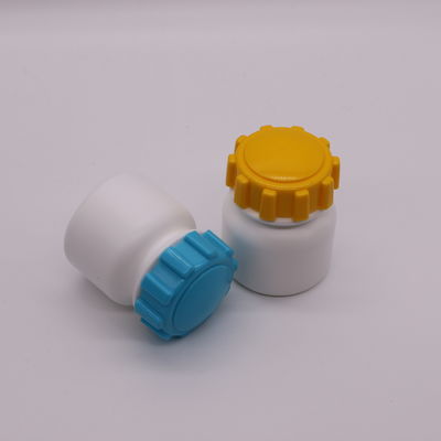 SCREW CAP 100 ml Ronde vorm PE Plastic Flask voor medicijnen Vaste tablet opslag