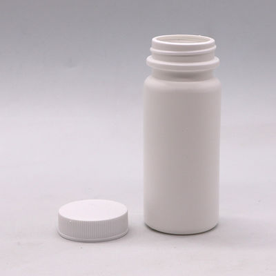 Kraagmateriaal HDPE 120ml Wit Plastic Flasje voor Pillen Vitamine Capsule 120CC Leeg