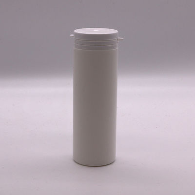 120 ml HDPE vitamine-supplementencontainer met af te scheuren, manipulatiebestendige dop, recht lichaam