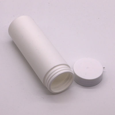 120 ml HDPE vitamine-supplementencontainer met af te scheuren, manipulatiebestendige dop, recht lichaam