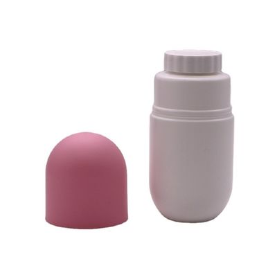 130 ml HDPE-capsulevormige plastic fles voor voedingssupplementen