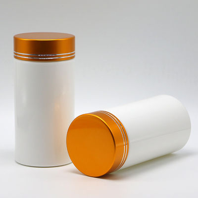 Apotheek 200 ml HDPE plastic flessen met schroefkap en rechte cilindervorm