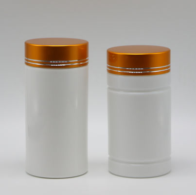 Apotheek 200 ml HDPE plastic flessen met schroefkap en rechte cilindervorm