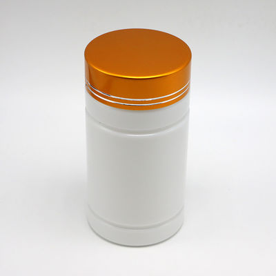 Apotheek 200 ml HDPE plastic flessen met schroefkap en rechte cilindervorm