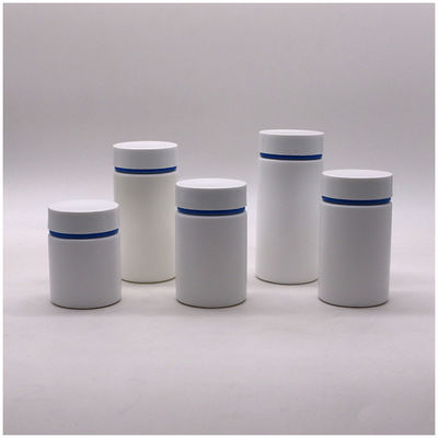 200 ml HDPE plastic flesje met mat lichaam en aangepast kleur embossed logo