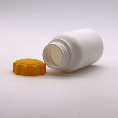 300cc HDPE ronde plastic capsulefles met schroefdop voor medicinale supplement tablet