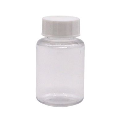 Transparante 25 ml PET plastic fles voor het veilig bewaren van medicijntabletten