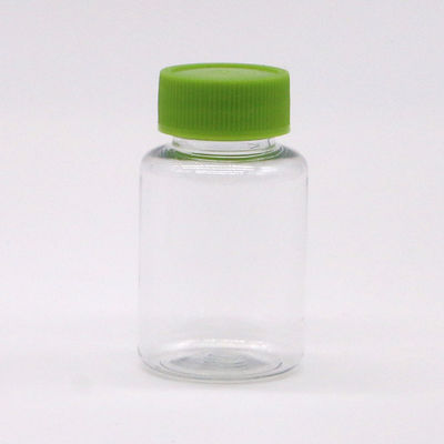 Transparante 25 ml PET plastic fles voor het veilig bewaren van medicijntabletten