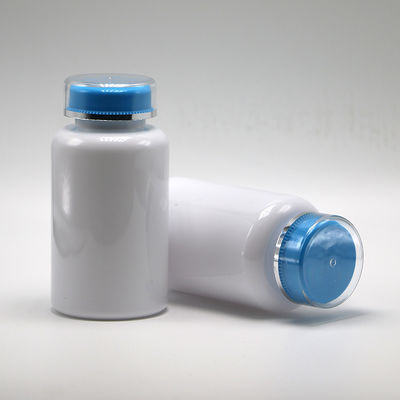 Op maat gemaakte 200 ml PET-plastiekpillenfles met schroefdop voor pillenpoedercapsule tablet