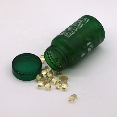 100 ml/3,4 oz Ronde vorm Op maat gemaakte plastic PET capsule pilfles voor medicatieopslag